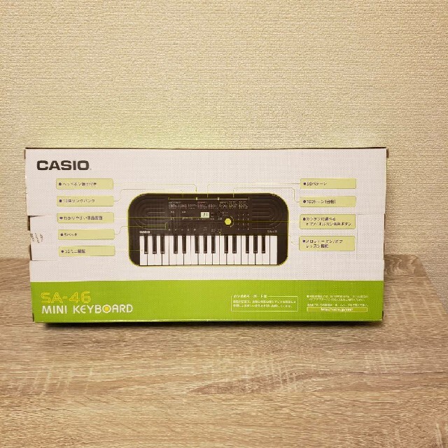 CASIO(カシオ)のカシオ　ミニキーボード　SA-46 楽器の鍵盤楽器(電子ピアノ)の商品写真