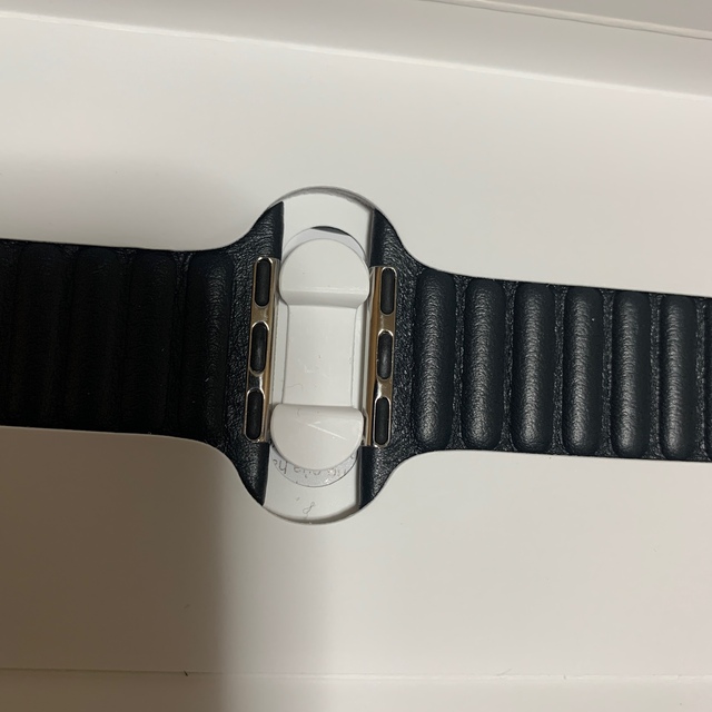 Apple Watch(45mm)ケース用ミッドナイトレザーリンク - S/M 8