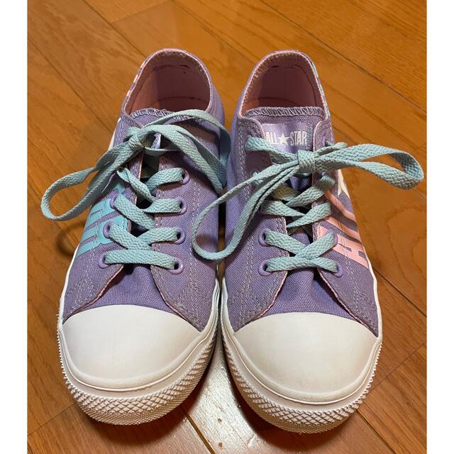 CONVERSE(コンバース)の子ども　靴　コンバース キッズ/ベビー/マタニティのキッズ靴/シューズ(15cm~)(スニーカー)の商品写真