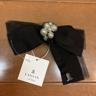 ランバンオンブルー(LANVIN en Bleu)の新品未使用　ランバンオンブルー　ブローチ(ブローチ/コサージュ)