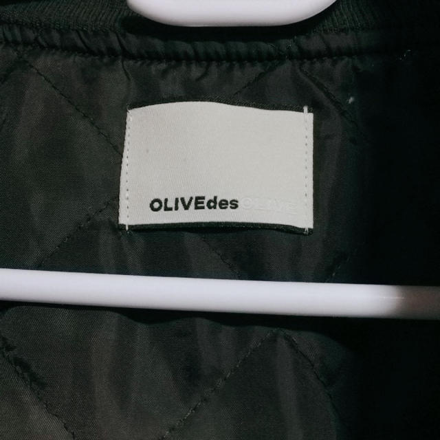 OLIVEdesOLIVE(オリーブデオリーブ)のOLIVE des OLIVE MA-1 傷あり レディースのジャケット/アウター(ブルゾン)の商品写真