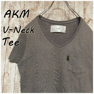 エイケイエム(AKM)のAKM エイケイエム Vネック Tシャツ ポケット(Tシャツ/カットソー(半袖/袖なし))