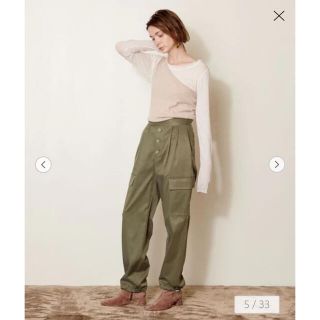 ユナイテッドアローズ(UNITED ARROWS)のAEWEN MATOPH（イウエン マトフ）＞サテン カーゴパンツ◆(カジュアルパンツ)