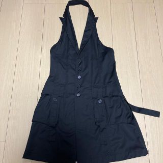 ブラックピースナウ(BLACK PEACE NOW)のBLACK PEACE NOW(ブラックピースナウ)カッコイイ！カバースカート(ひざ丈スカート)