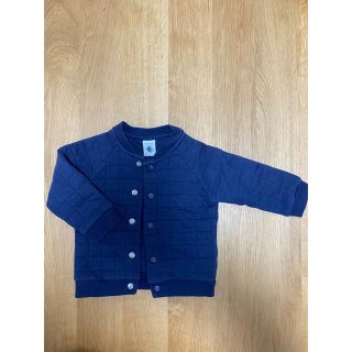 プチバトー(PETIT BATEAU)の【美品】プチバトー　ブルゾン 12m(ジャケット/コート)