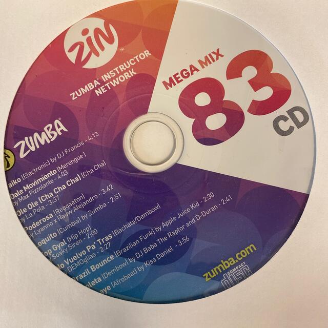 希少 ZUMBA ズンバ MEGAMIX4 メガミックス4 CD-