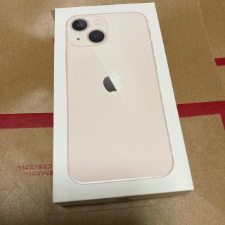 新品　iPhone13mini 128GB pink(スマートフォン本体)