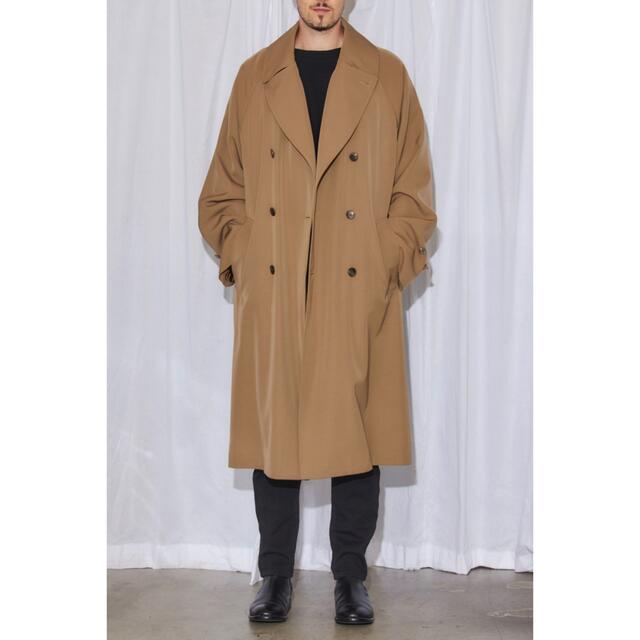 【SALE】 - COMOLI 19SS ウールギャバダブルブレステッドコート COMOLI トレンチコート 【SALE】 - COMOLI 19SS ウールギャバダブルブレステッドコート COMOLI トレンチコート