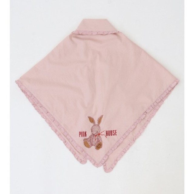 ♡ピンクハウス　ギンガムチェックウサギ　ストールファッション小物
