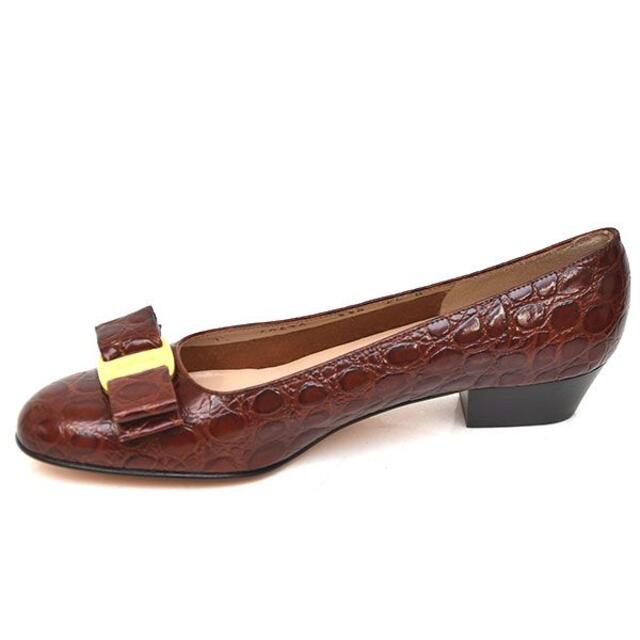 サルヴァト Salvatore パンプス 5.5B(22.5-23の通販 by 中古ブランド靴 ...