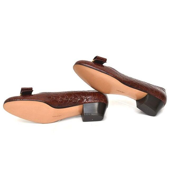 サルヴァト Salvatore パンプス 5.5B(22.5-23の通販 by 中古ブランド靴 ...