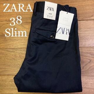 ザラ(ZARA)の新品 ZARA 38 slim fit chino スリム フィット チノ 上質(チノパン)