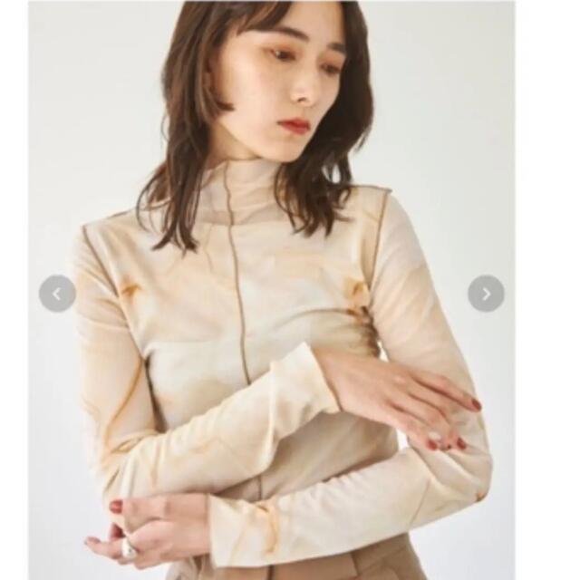 TODAYFUL(トゥデイフル)の専用・新品未使用　todayful  Marble Turtle Tops レディースのトップス(カットソー(長袖/七分))の商品写真