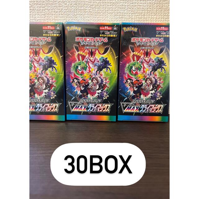【超歓迎】 ポケモン VMAXクライマックス　30BOX - Box/デッキ/パック