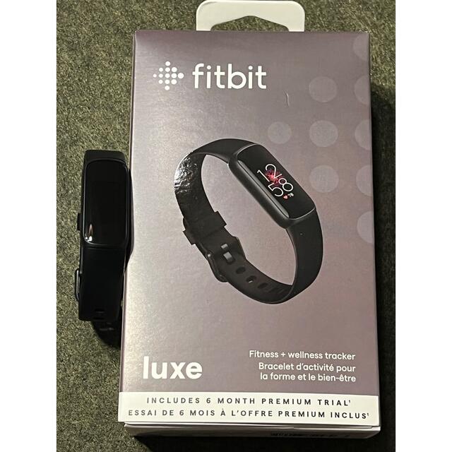 fitbit luxe ブラック