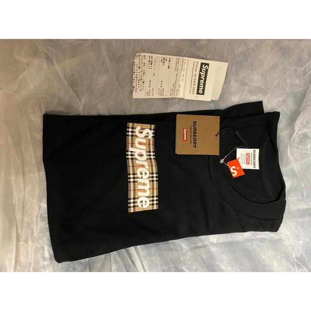 Supreme(シュプリーム)のSupreme Burberry Box Logo Tee M ボックスロゴ メンズのトップス(Tシャツ/カットソー(半袖/袖なし))の商品写真