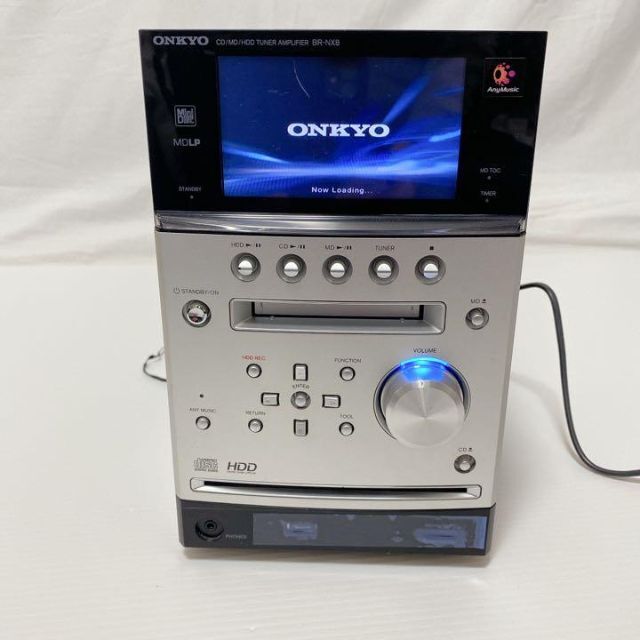 ONKYO(オンキヨー)の希少品 ONKYO CD/MD/HDDチューナーアンプ BR-NX8 スマホ/家電/カメラのオーディオ機器(アンプ)の商品写真