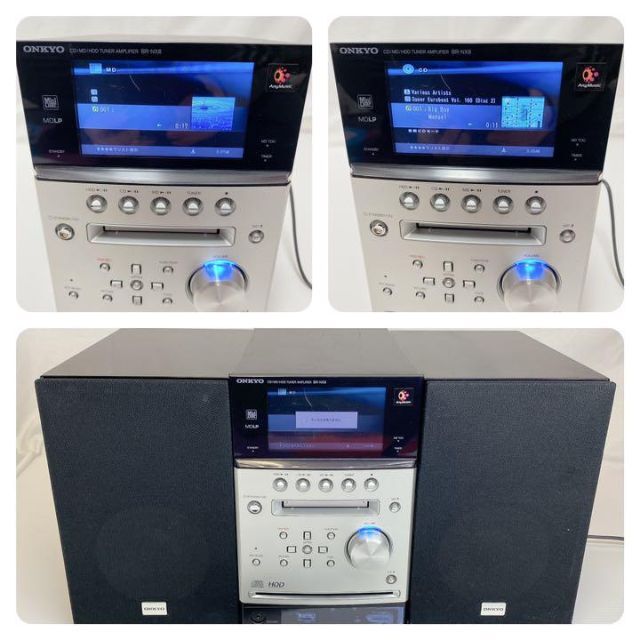 ONKYO(オンキヨー)の希少品 ONKYO CD/MD/HDDチューナーアンプ BR-NX8 スマホ/家電/カメラのオーディオ機器(アンプ)の商品写真