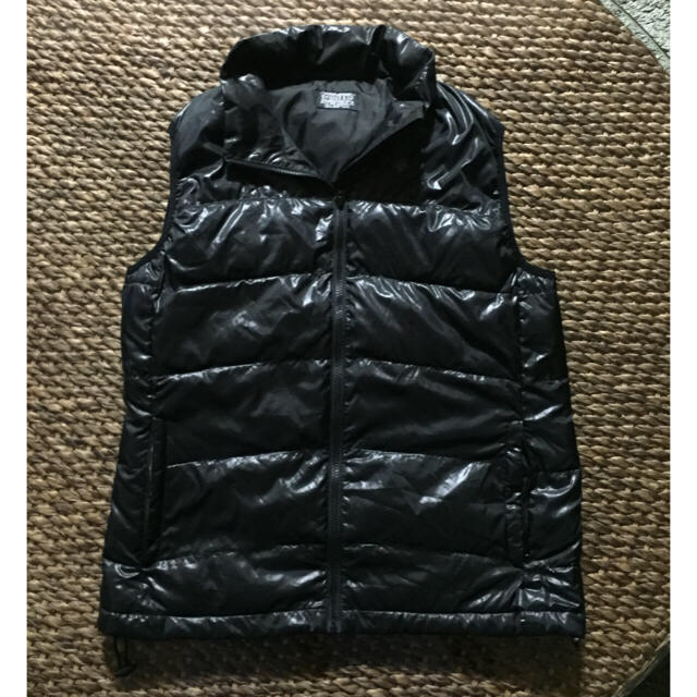 AZUL by moussy(アズールバイマウジー)のダウンベスト XL  Black おまけ付き メンズのジャケット/アウター(ダウンベスト)の商品写真