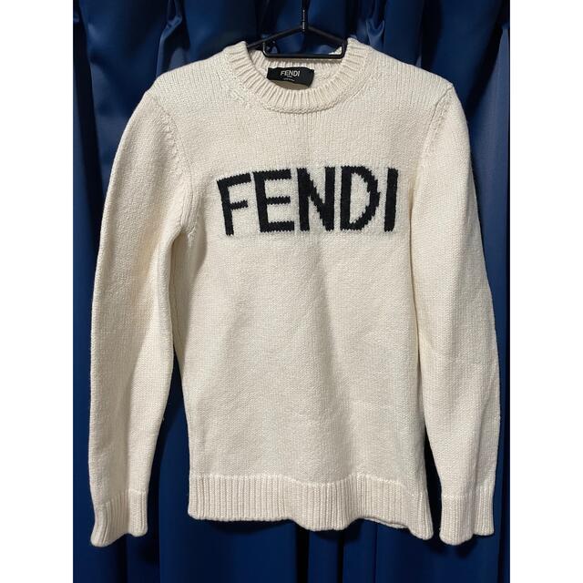 FENDI - FENDI 白セーターの通販 by shop|フェンディならラクマ
