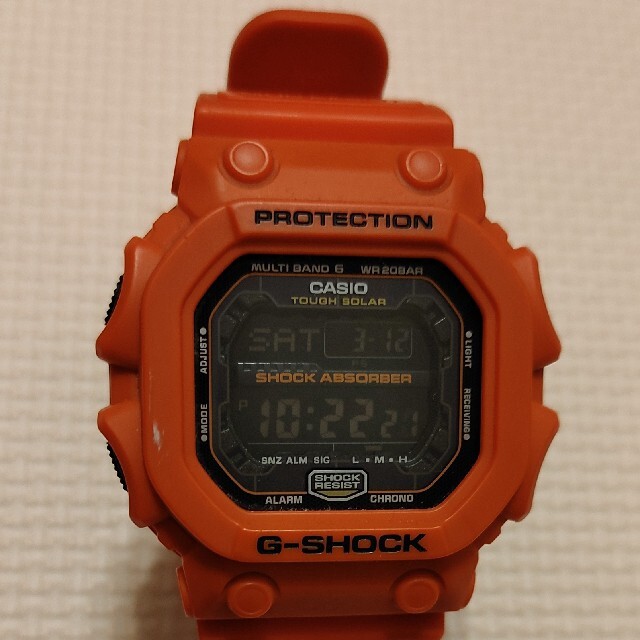 メンズ 【希少品】G-SHOCK GXW-56 レスキューオレンジ 国内 正規品