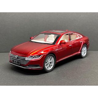 フォルクスワーゲン(Volkswagen)のVW フォルクスワーゲン アルテオン 1/32 ミニカー 日本未発売 レア 赤色(ミニカー)