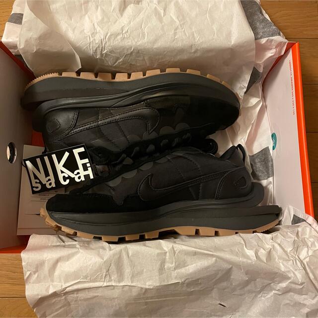 NIKE - Nike sacai vapor waffle black 24.5cm 6.5