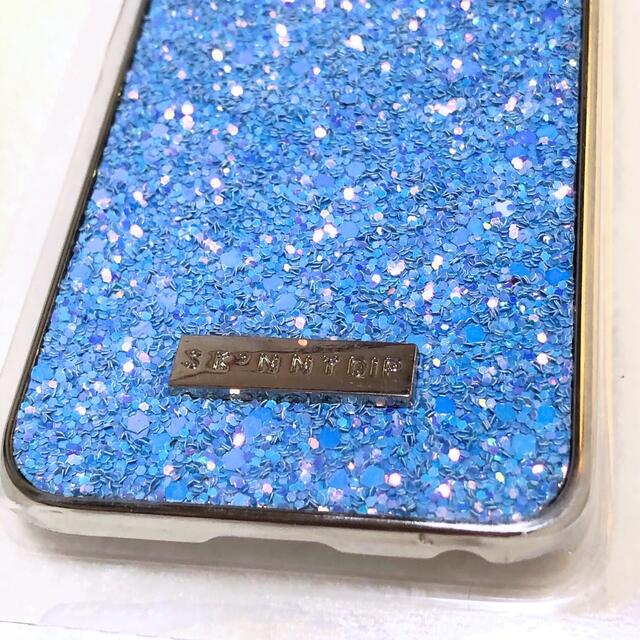 スキニーディップ グリッター iPhoneケース 水色 iPhone7、6、6sの通販 by My shop｜ラクマ