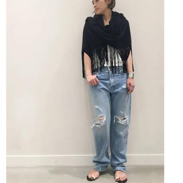 AP STUDIO  Ripped Boyfriend Jeans