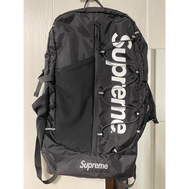 アウトレットネット 17ss Supreme Backpack BLACK リュック メンズ