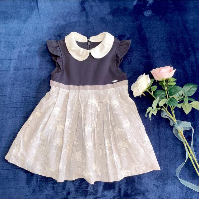 petit main - 【petit main】フォーマル服♡女の子♡襟付きタック