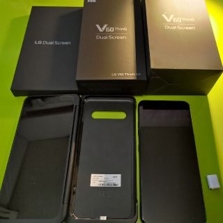 エルジーエレクトロニクス(LG Electronics)のlg v60 thinq 5g l-51a ドコモ 本体に難有り(スマートフォン本体)