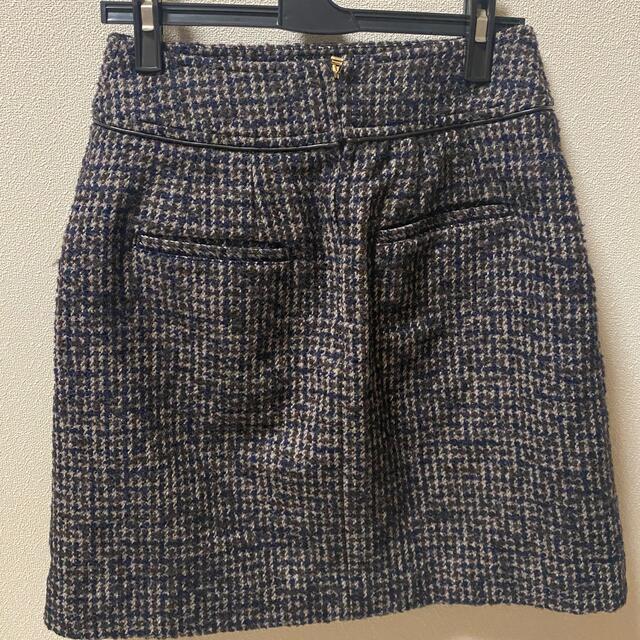 Her lip to(ハーリップトゥ)のherlipto Scallop Frayed Tweed Skirt レディースのスカート(ミニスカート)の商品写真