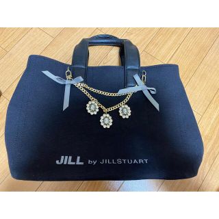 ジルバイジルスチュアート(JILL by JILLSTUART)のJILL BY JILLSTUART ビジュートートバッグ ブラック(トートバッグ)