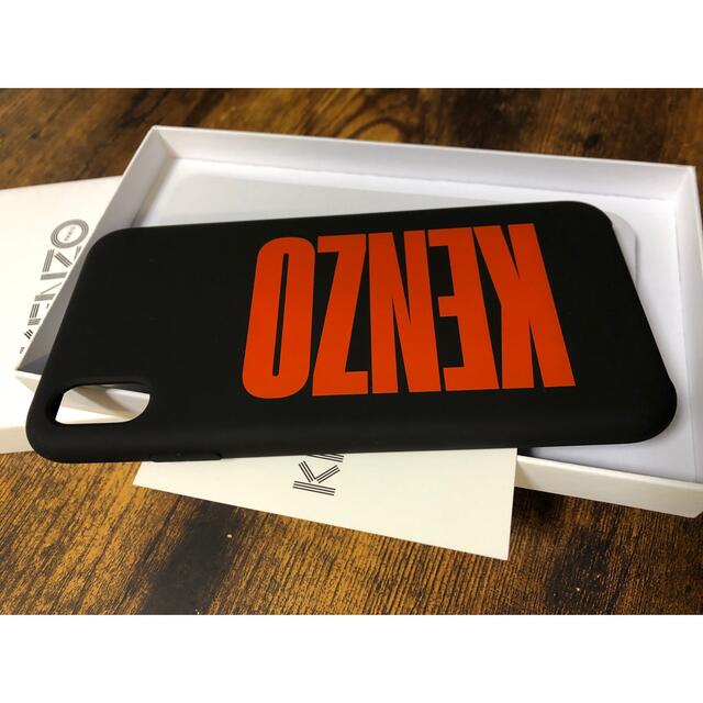 KENZO(ケンゾー)のKENZO(ケンゾー)日本未入荷　新作　iPhone xsケース　赤ロゴ スマホ/家電/カメラのスマホアクセサリー(iPhoneケース)の商品写真