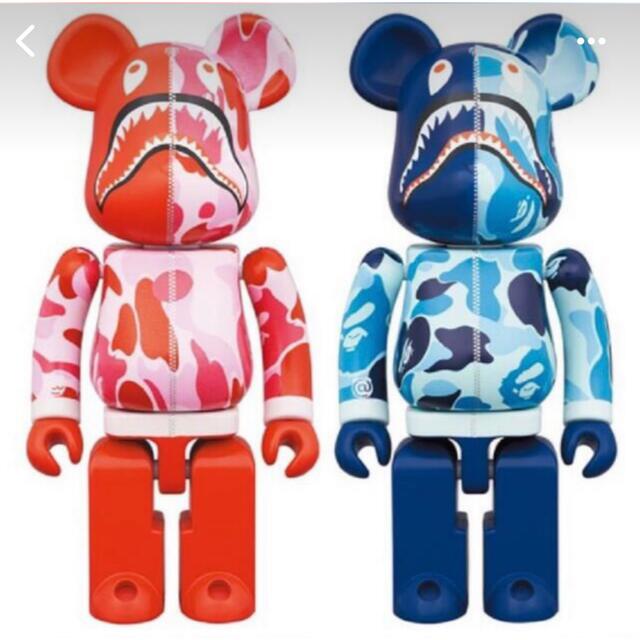 超合金 BE@RBRICK BAPE(R) ABC CAMO SHARK 2体