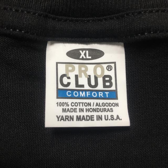 PRO CLUB(プロクラブ)のPROCLUBプロクラブ★コンフォート半袖無地Tシャツ★ブラック★黒★XLサイズ メンズのトップス(Tシャツ/カットソー(半袖/袖なし))の商品写真