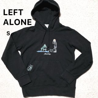 Left Alone スウェットパーカ S/レフトアローン 刺繍フーディー(パーカー)