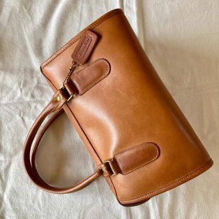 コーチ(COACH)のUSA製 オールドコーチ ハンドバッグ OLD COACH ミニ ボストンバッグ(ハンドバッグ)