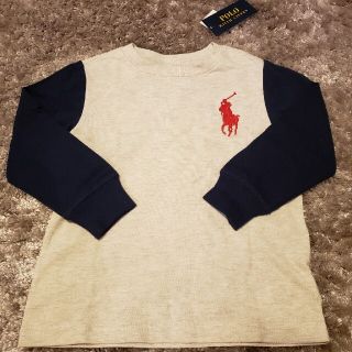 ポロラルフローレン(POLO RALPH LAUREN)のポロ ラルフローレン長袖シャツ　ロンT　Tシャツ　長袖　カットソー　100(Tシャツ/カットソー)