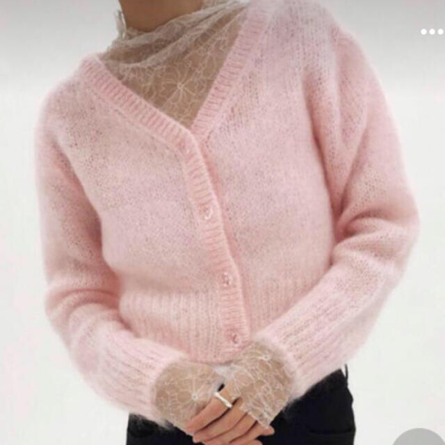 EDIT. FOR LULU モヘアショートカーディガン | munchercruncher.com