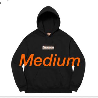 シュプリーム(Supreme)のM Supreme®/Burberry®  Box Logo Hooded (パーカー)