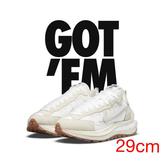 買取り実績 NIKE Gum and ヴェイパーワッフル white ガンバさん専用