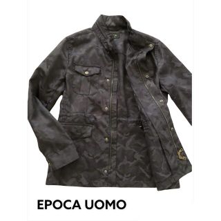 エポカ(EPOCA)のEPOCA UOMO M-65 ナイロンジャケット迷彩 50(XL)ネイビー(ナイロンジャケット)