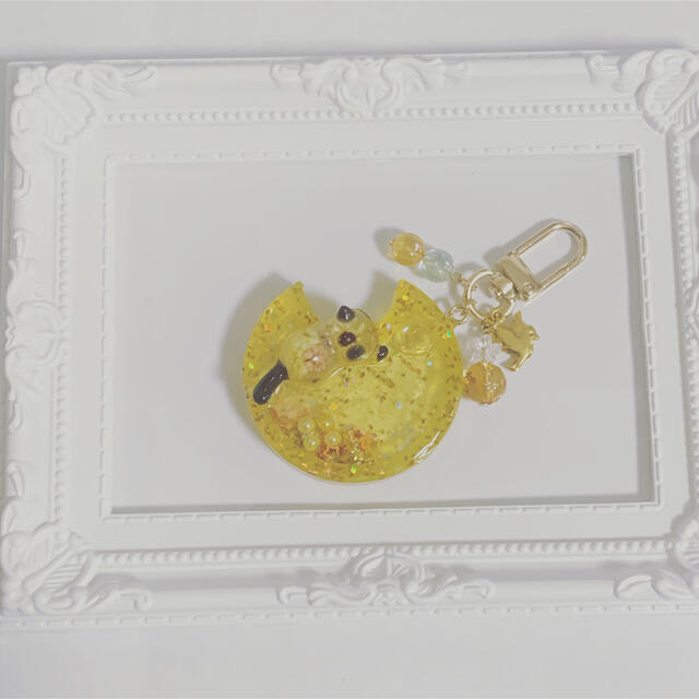 しました シェイカーレジン シャカシャカレジンキーホルダー している