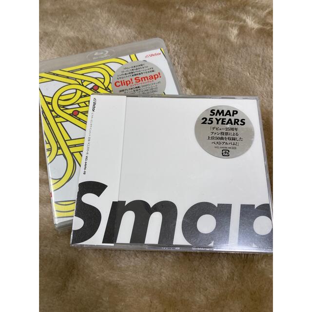 『CLIPSMAP』のDVDと『SMAP25YEARS』のセット