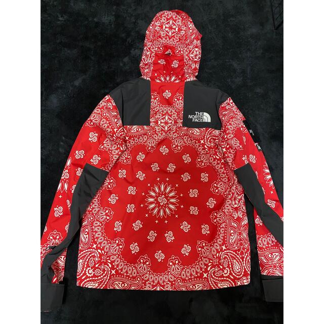 14AW supreme  Bandana Mountain Parka RED