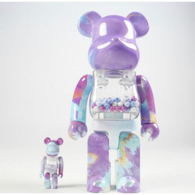 エンタメ/ホビーMY FIRST BE@RBRICK B@BY MARBLE 100％ 400％