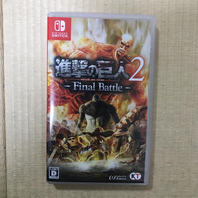 Nintendo switch  進撃の巨人2 final battle