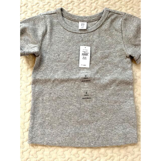 GAP Kids(ギャップキッズ)のgap Tシャツ 90cm ベビー リブ キッズ/ベビー/マタニティのキッズ服男の子用(90cm~)(Tシャツ/カットソー)の商品写真